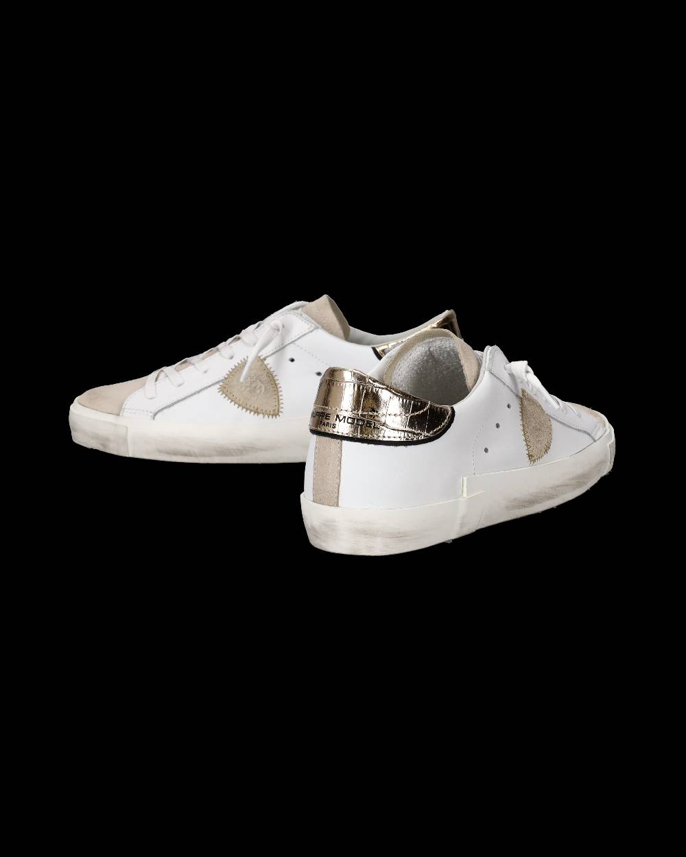 Philippe Model Sneaker bassa Prsx donna - bianco e oro Offerte