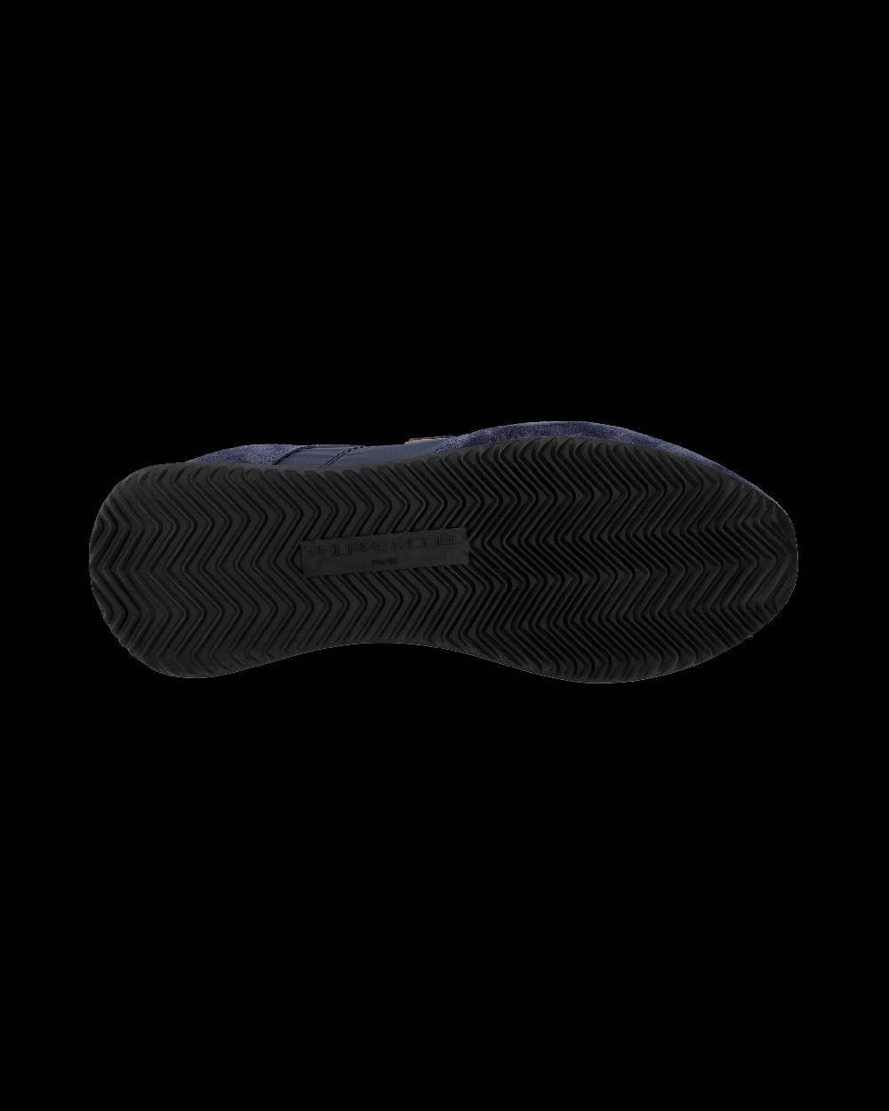 Philippe Model Snaker bassa Trpx donna - blu e argento Vendita Economica