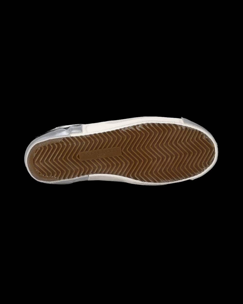 Philippe Model Sneaker bassa Prsx donna - bianco e argento Nuova