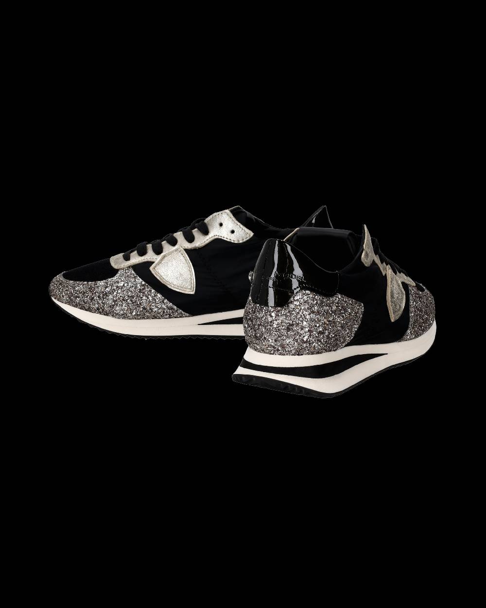 Philippe Model Sneaker bassa Trpx donna - nero e platinato Moda