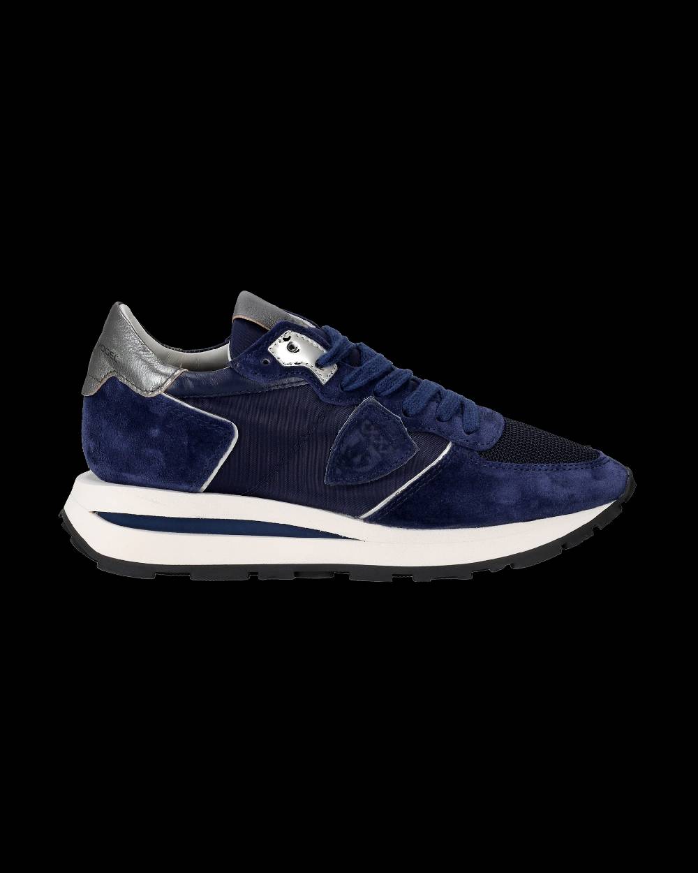 Philippe Model Sneaker basse Tropez Haute donna - blu Nuovo