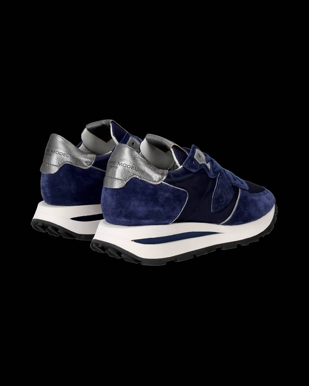 Philippe Model Sneaker basse Tropez Haute donna - blu Nuovo