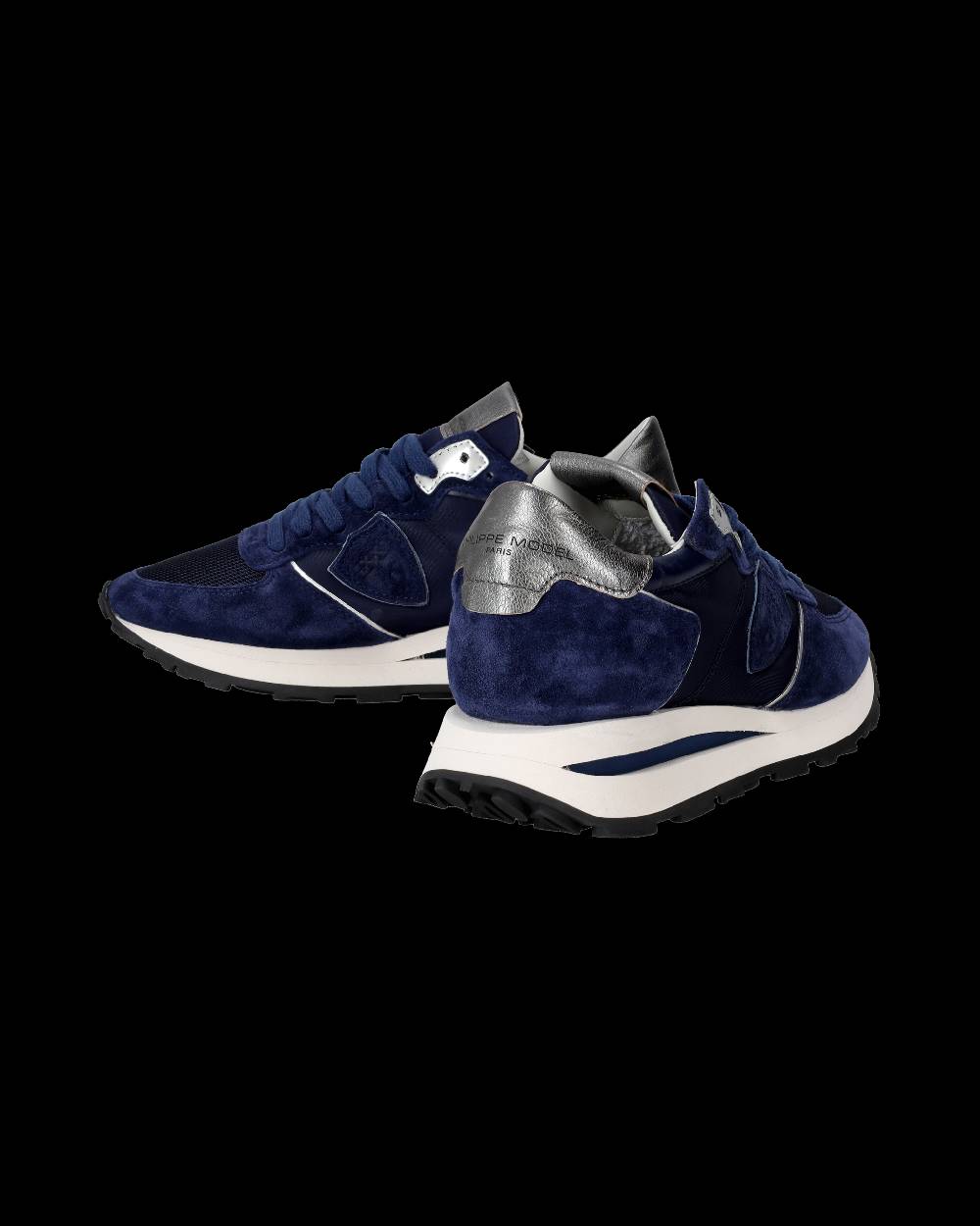 Philippe Model Sneaker basse Tropez Haute donna - blu Nuovo