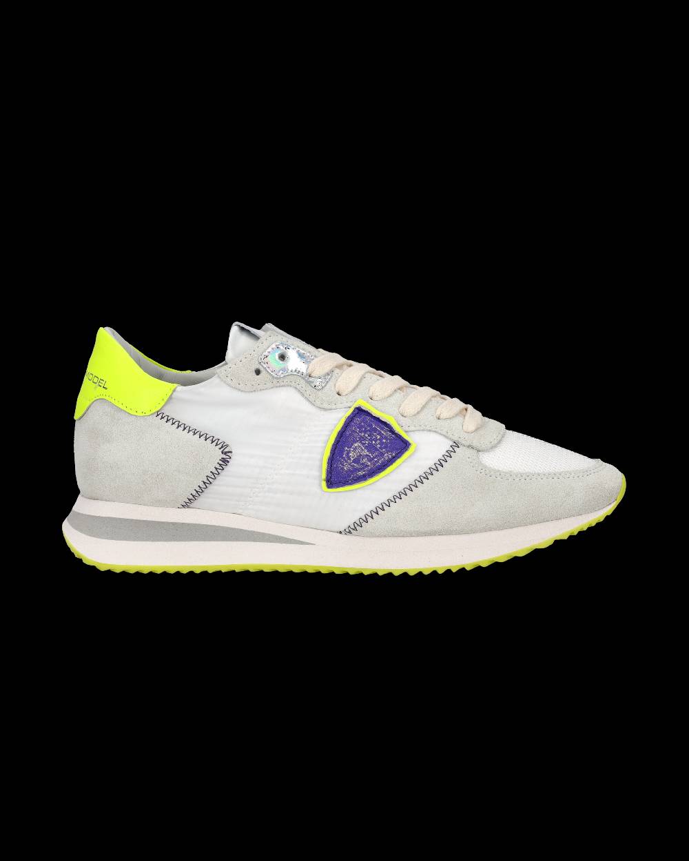Philippe Model Sneaker running Trpx da donna - Bianco e giallo Qualità