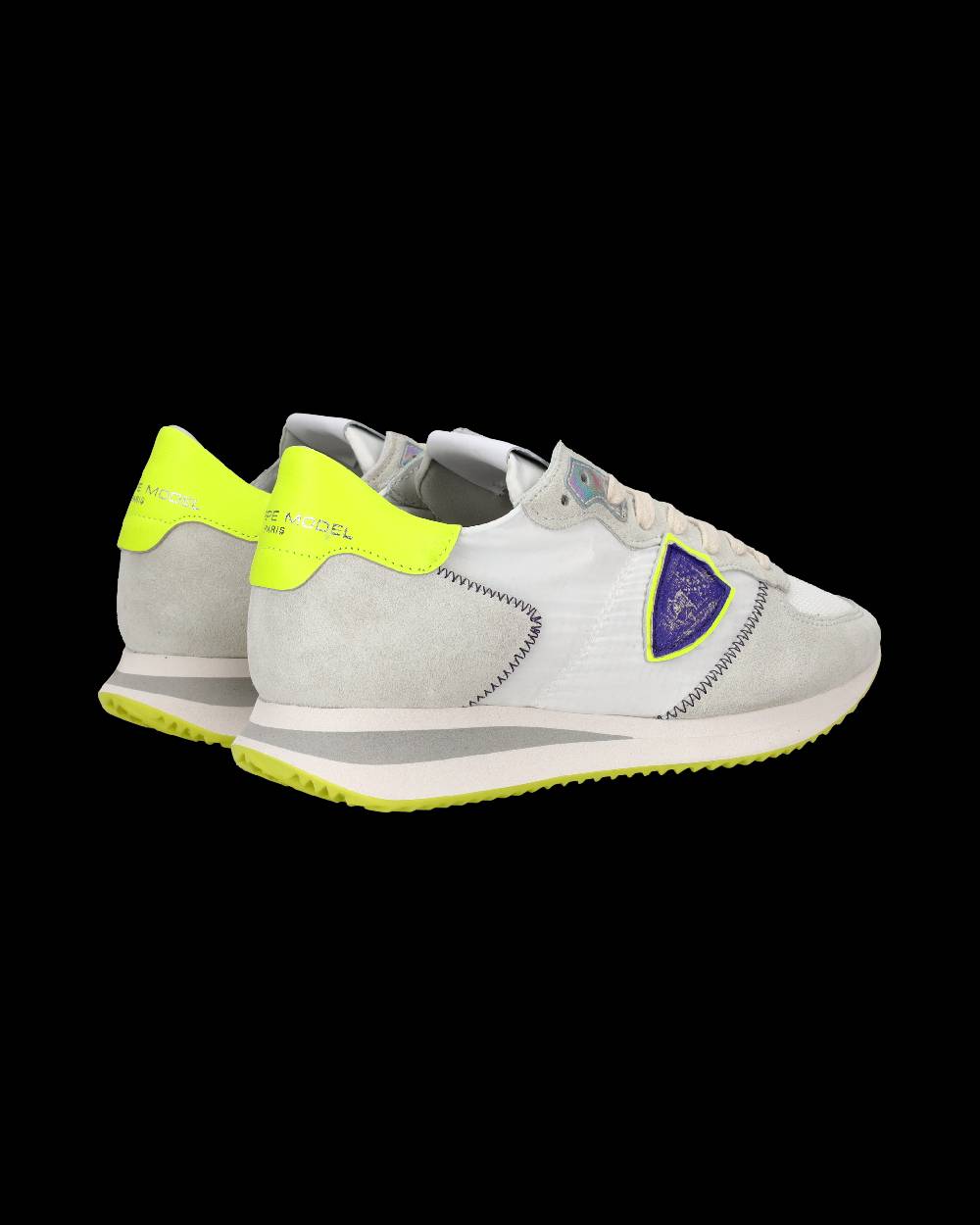 Philippe Model Sneaker running Trpx da donna - Bianco e giallo Qualità