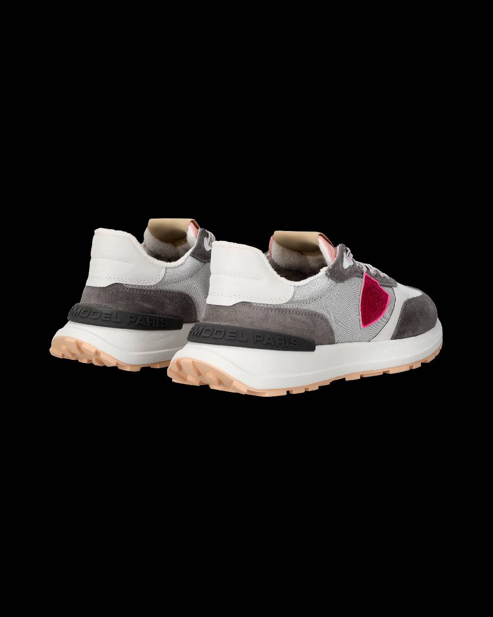 Philippe Model Sneaker running basse Antibes donna - argento e grigio Soddisfazione Garantita