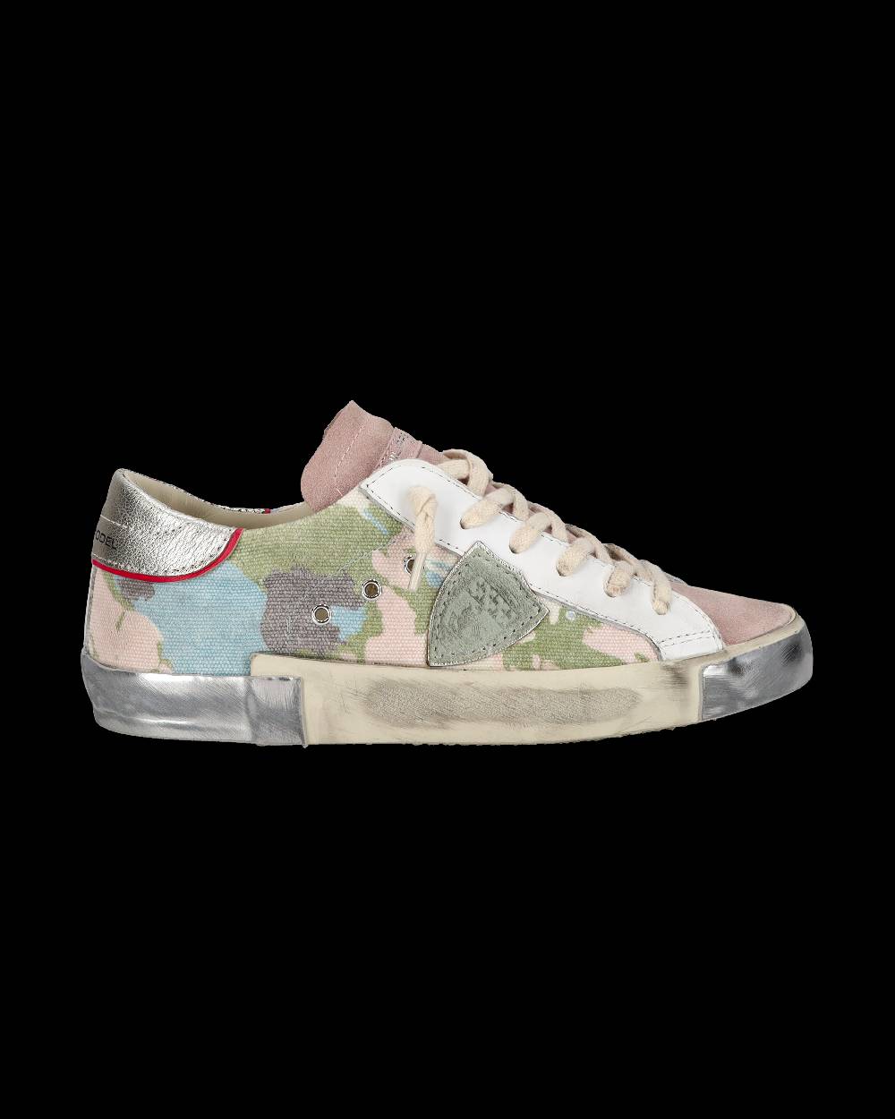 Philippe Model Sneaker bassa PRSX donna - verde e oro Fino Al -60%