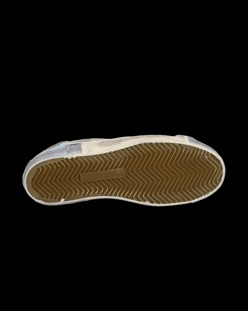 Philippe Model Sneaker bassa PRSX donna - verde e oro Fino Al -60%