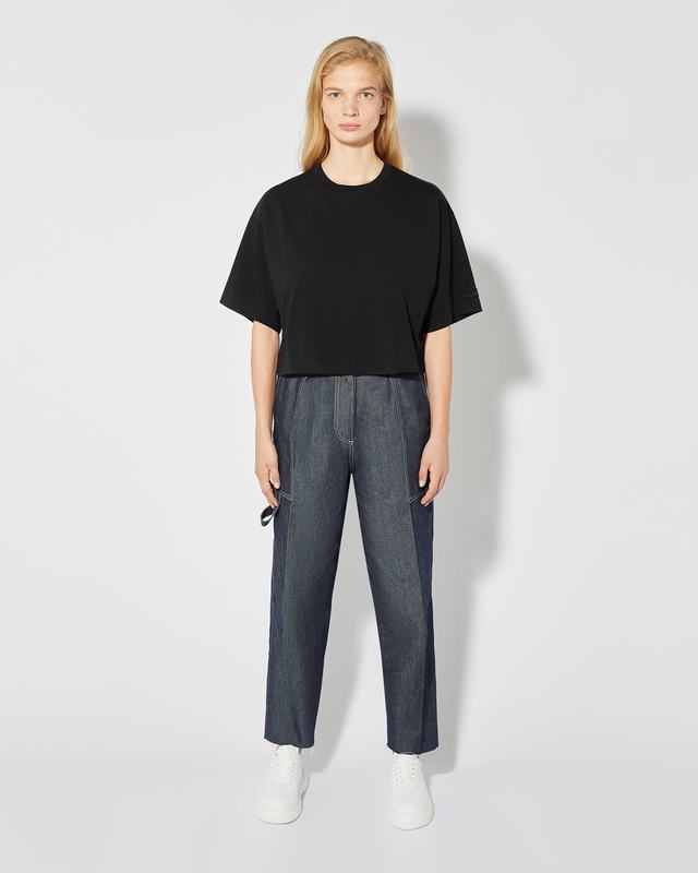 Philippe Model Jeans Coline da Donna Blu in Denim Sottocosto