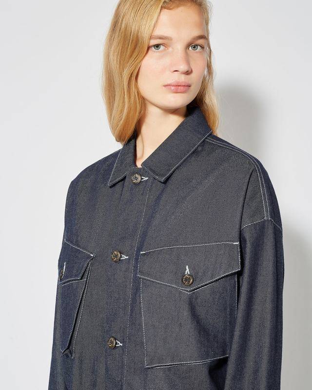 Philippe Model Giacca in denim Giselle da Donna Blu in Denim Convenienza