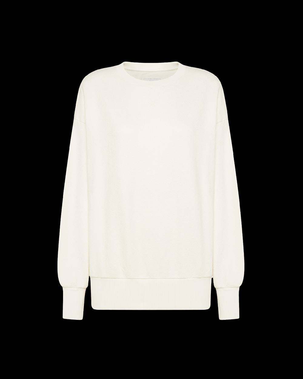 Philippe Model Felpa girocollo Brigitte da Donna Ecru in Pelle Offerta