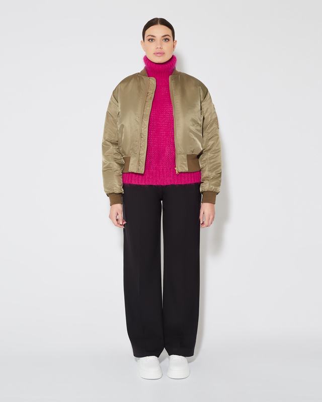 Philippe Model Dolcevita Romaine da Donna Viola in Lana Mohair Online