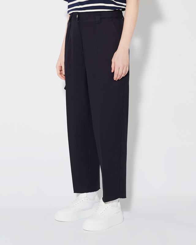 Philippe Model Pantaloni regular Coline da Donna Blu in Cotone Offerte