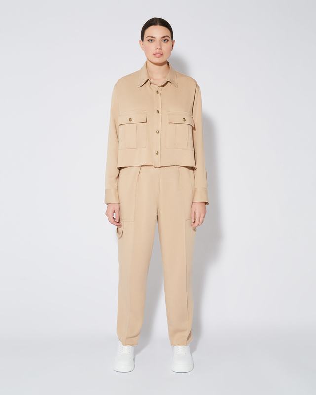 Philippe Model Camicia militare Dorette da Donna Marrone in Cotone Hotsell