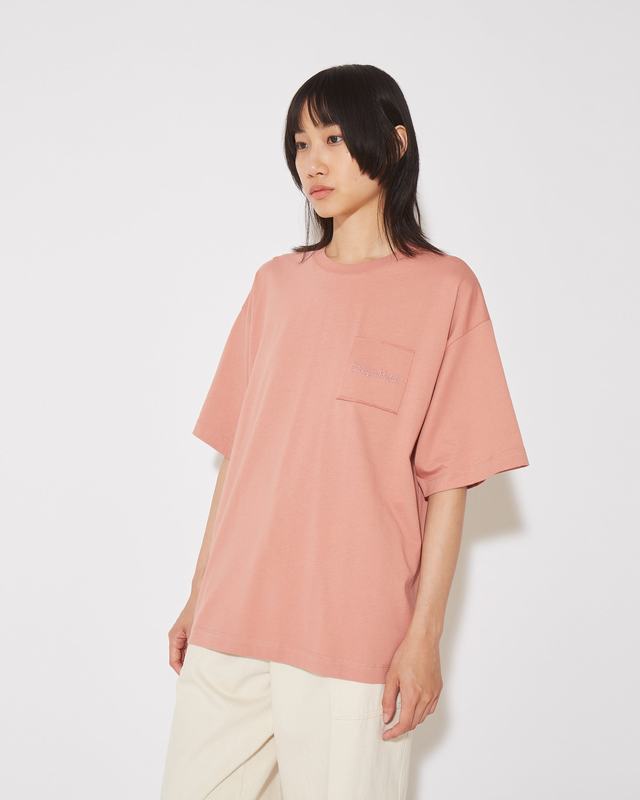Philippe Model T-Shirt Monique da Donna Rosa in Jersey In Linea