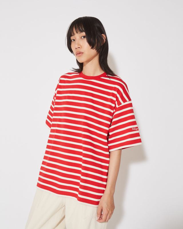 Philippe Model T-Shirt Monique da Donna Rossa in Cotone Nuovo
