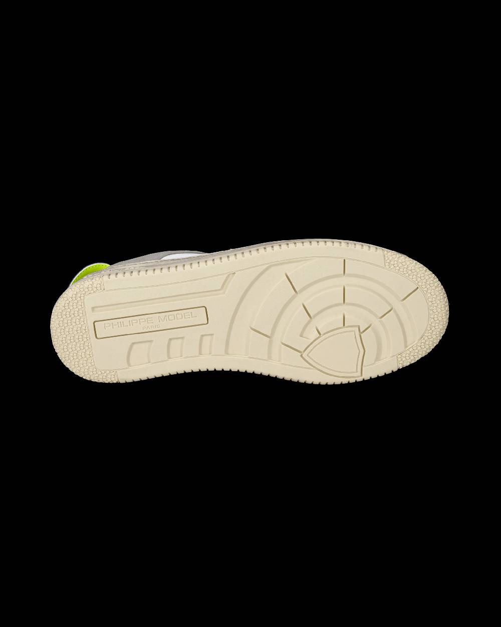 Philippe Model Sneaker basse Lyon uomo - bianco, blu e giallo Pezzi Unici