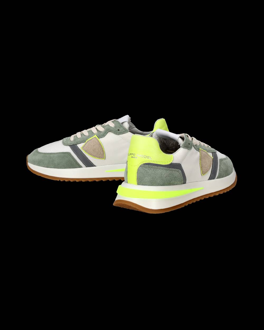 Philippe Model Sneakers Tropez 2.1 da Uomo Bianche e Gialle in Tessuto Tecnico Soddisfazione Garantita