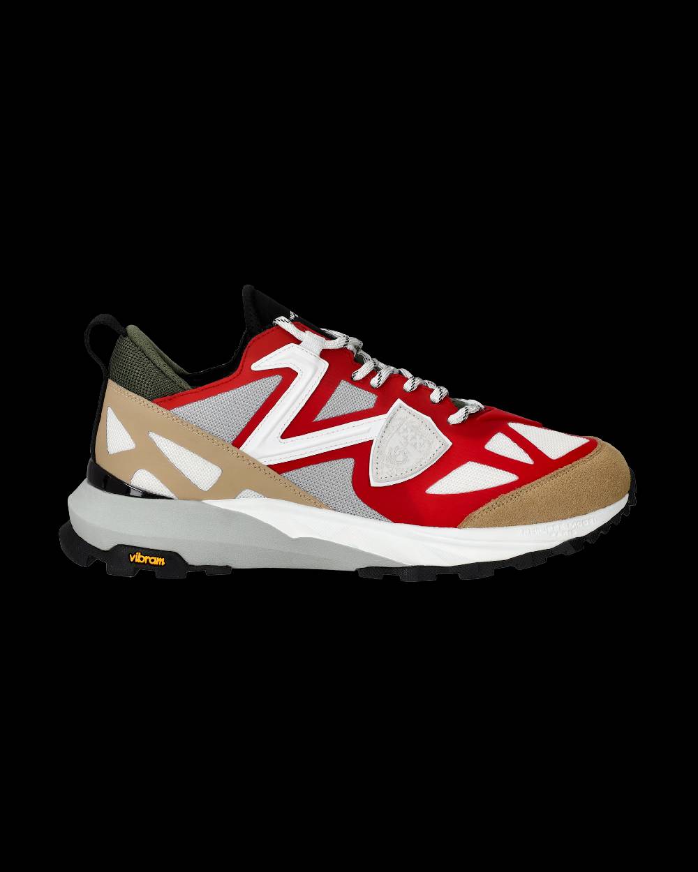 Philippe Model Sneakers Rocx da Uomo Rosse in Tessuto Tecnico Negozi Online
