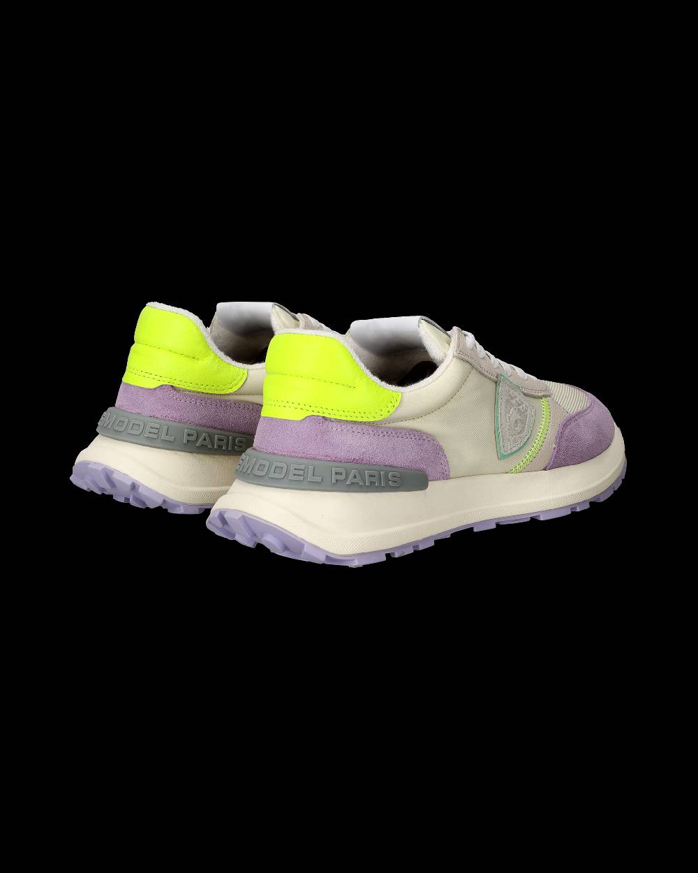 Philippe Model Sneakers Antibes da Donna Bianche e Gialle in Tessuto Tecnico Fino Al -60%