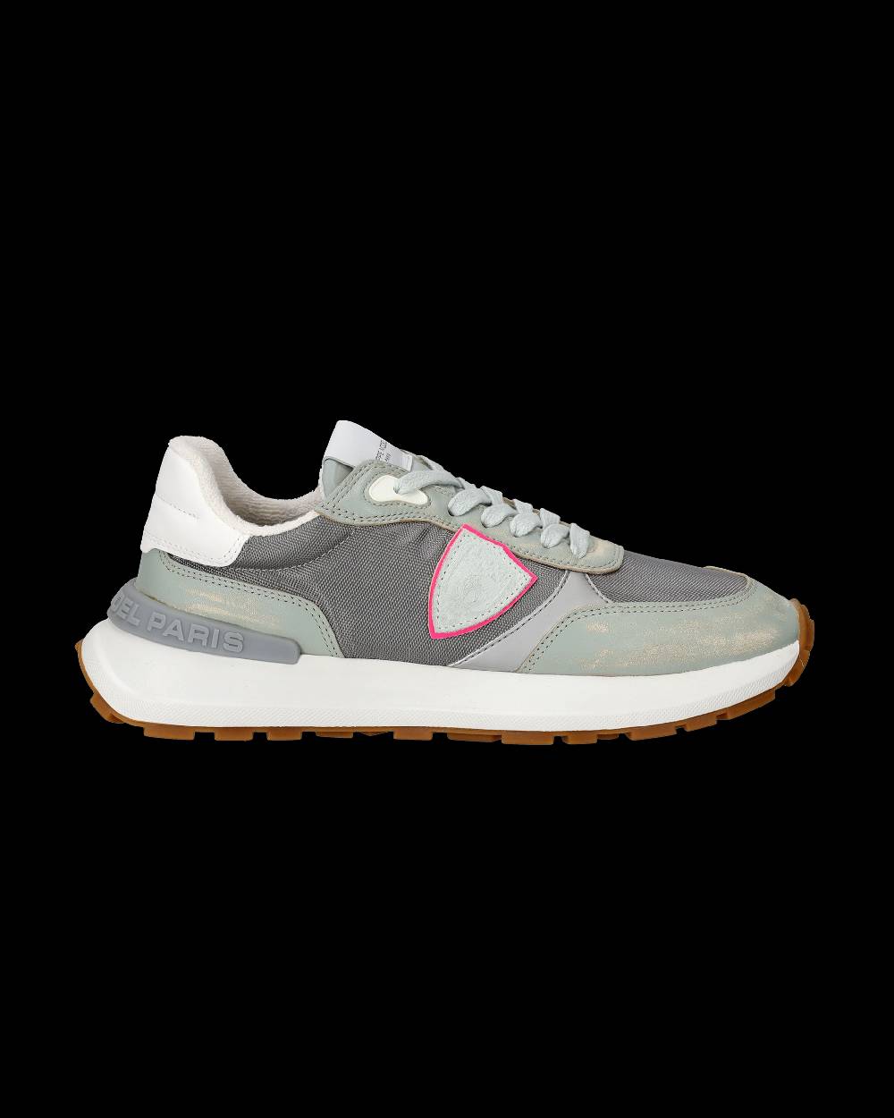 Philippe Model Sneakers Antibes da Donna Verdi in Tessuto Tecnico Affare Del Giorno