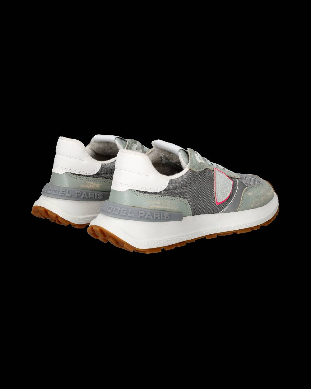 Philippe Model Sneakers Antibes da Donna Verdi in Tessuto Tecnico Affare Del Giorno