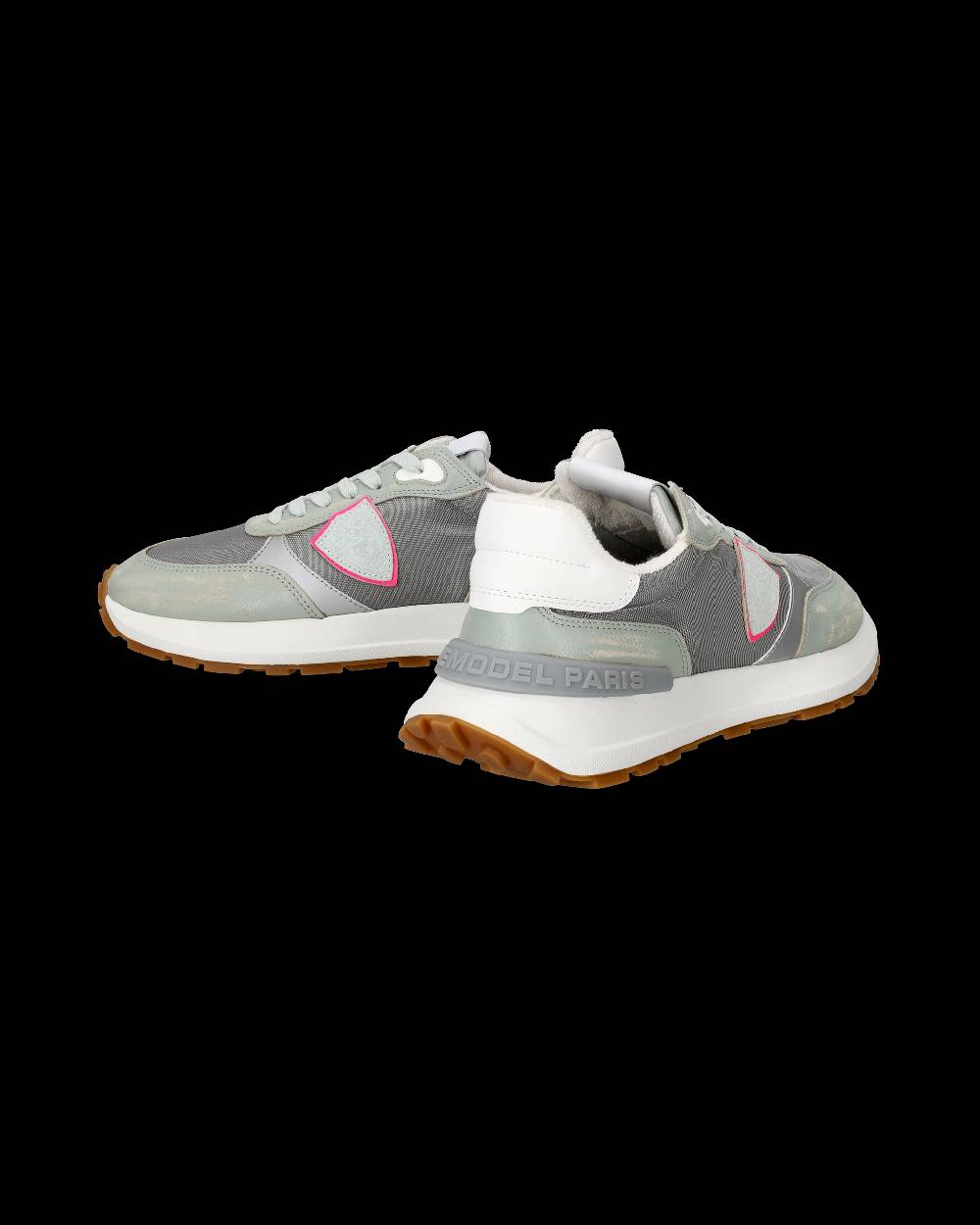 Philippe Model Sneakers Antibes da Donna Verdi in Tessuto Tecnico Affare Del Giorno
