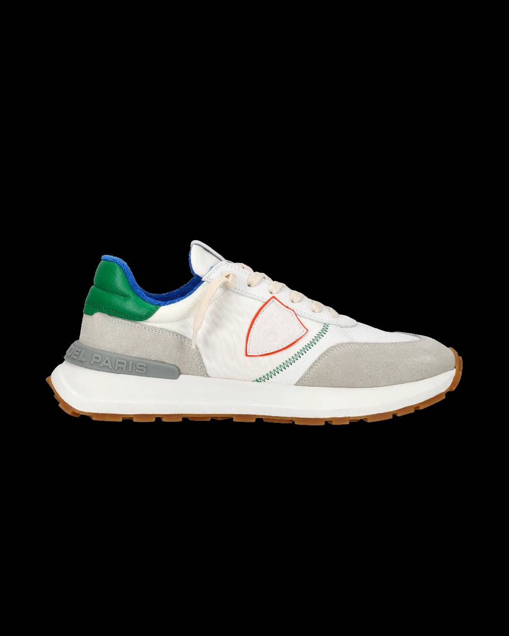 Philippe Model Sneaker bassa Antibes uomo - bianco, verde e blu Sconto