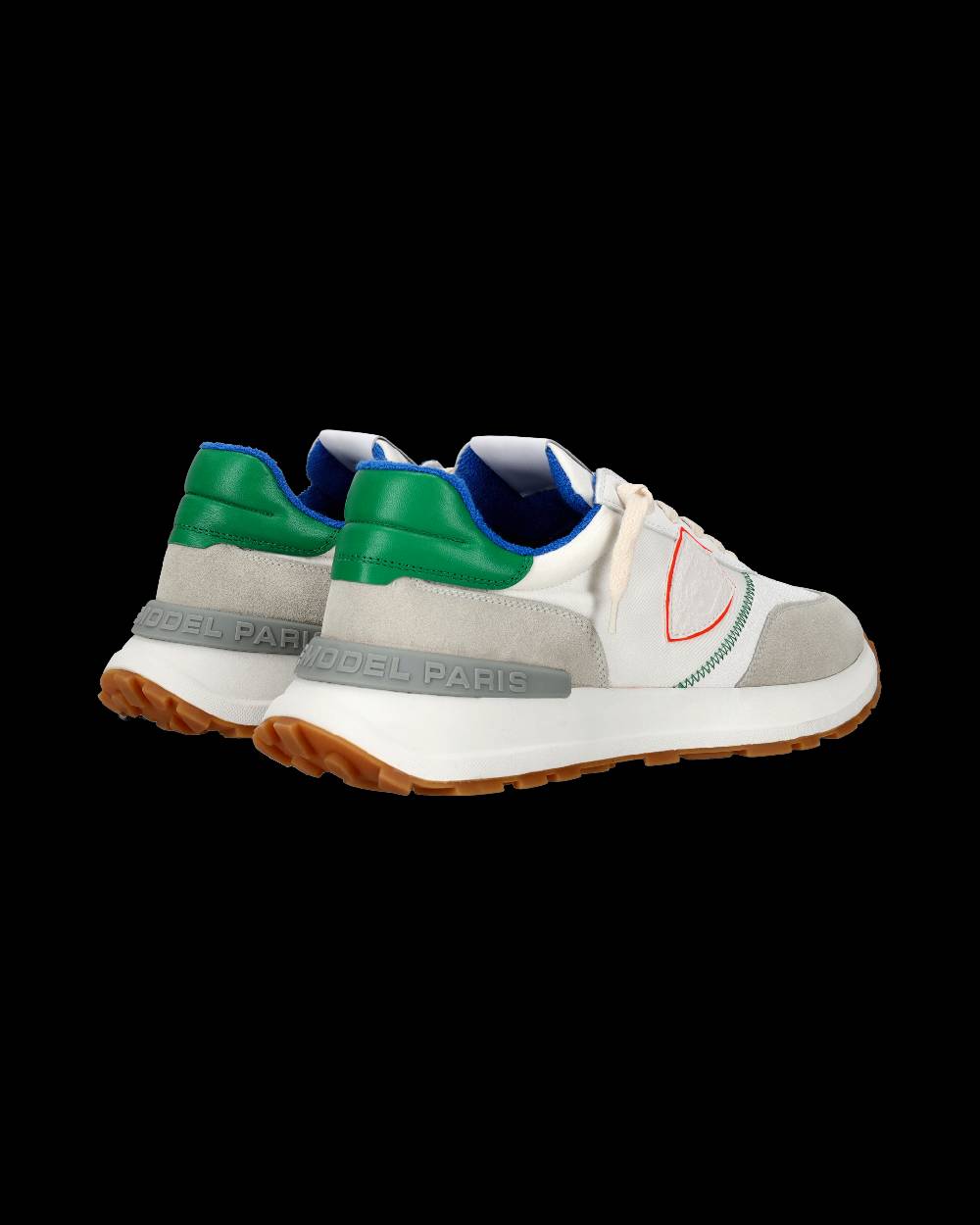 Philippe Model Sneaker bassa Antibes uomo - bianco, verde e blu Sconto