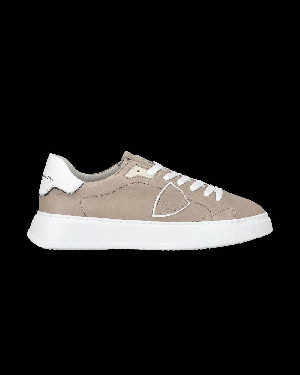 Philippe Model Sneaker casual Temple da uomo in pelle Nabuk - Grigio Promozione Limitata