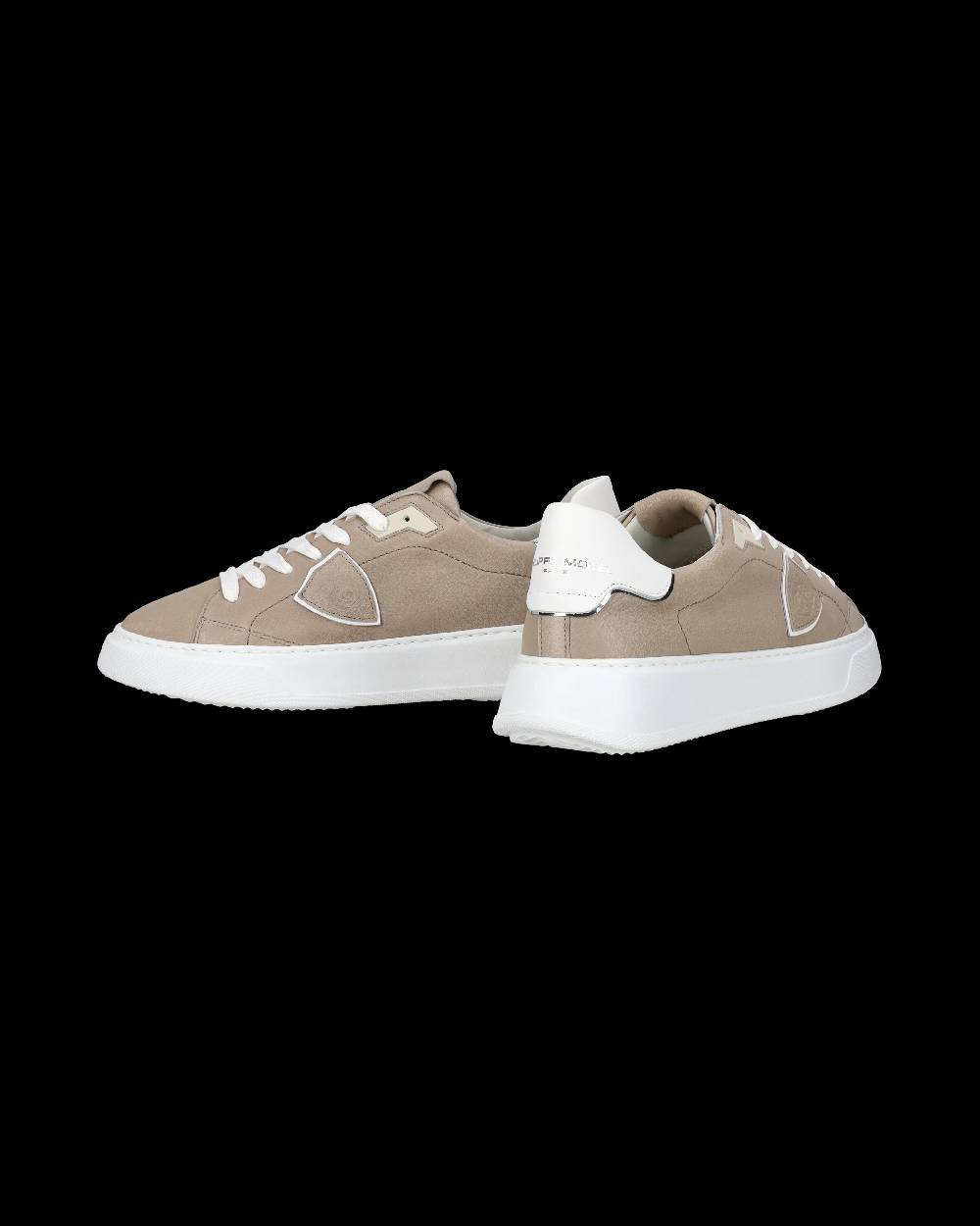 Philippe Model Sneaker casual Temple da uomo in pelle Nabuk - Grigio Promozione Limitata