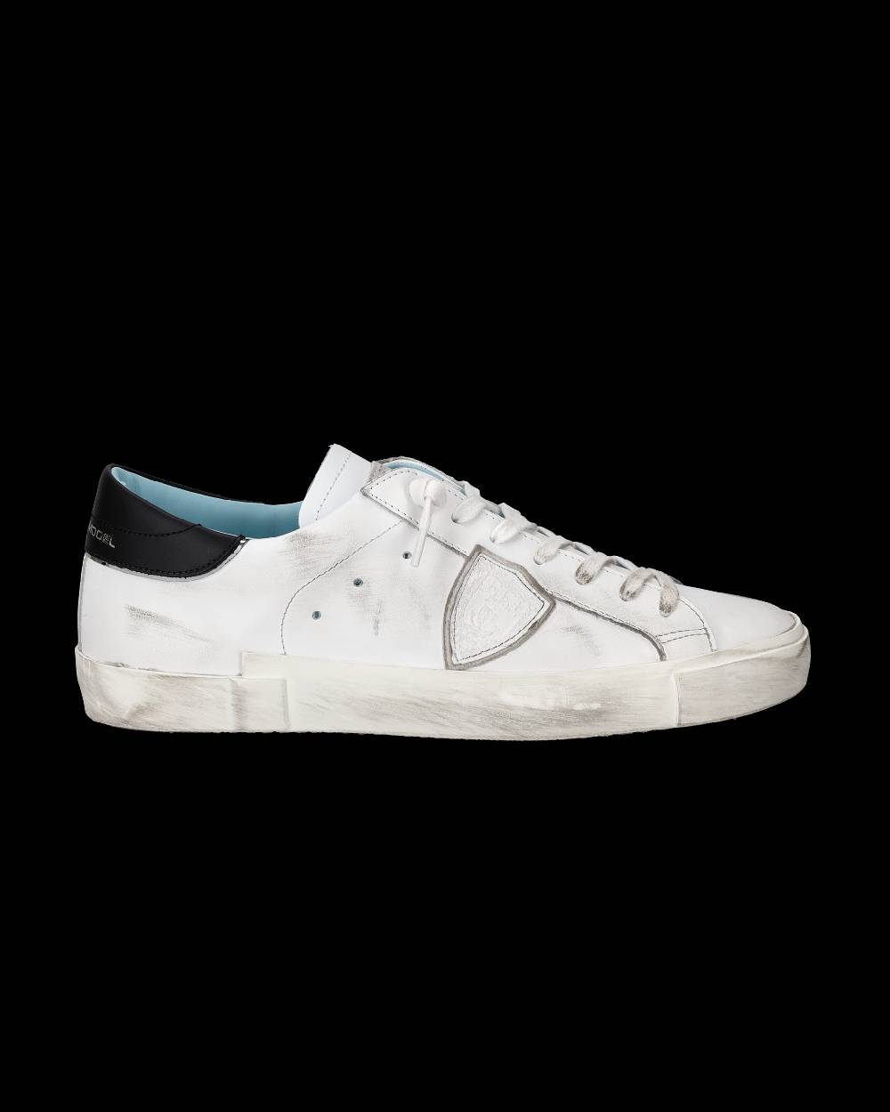 Philippe Model Sneaker bassa Prsx uomo - bianco e nero Offerta
