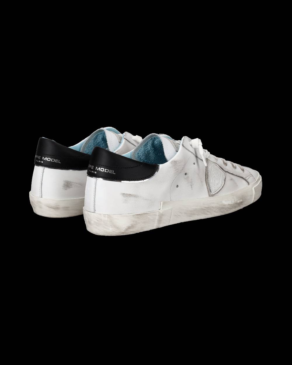 Philippe Model Sneaker bassa Prsx uomo - bianco e nero Offerta