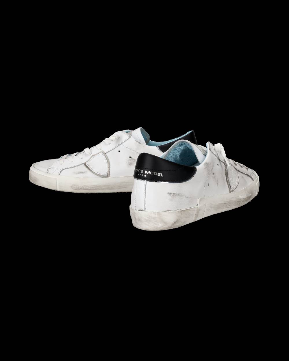 Philippe Model Sneaker bassa Prsx uomo - bianco e nero Offerta