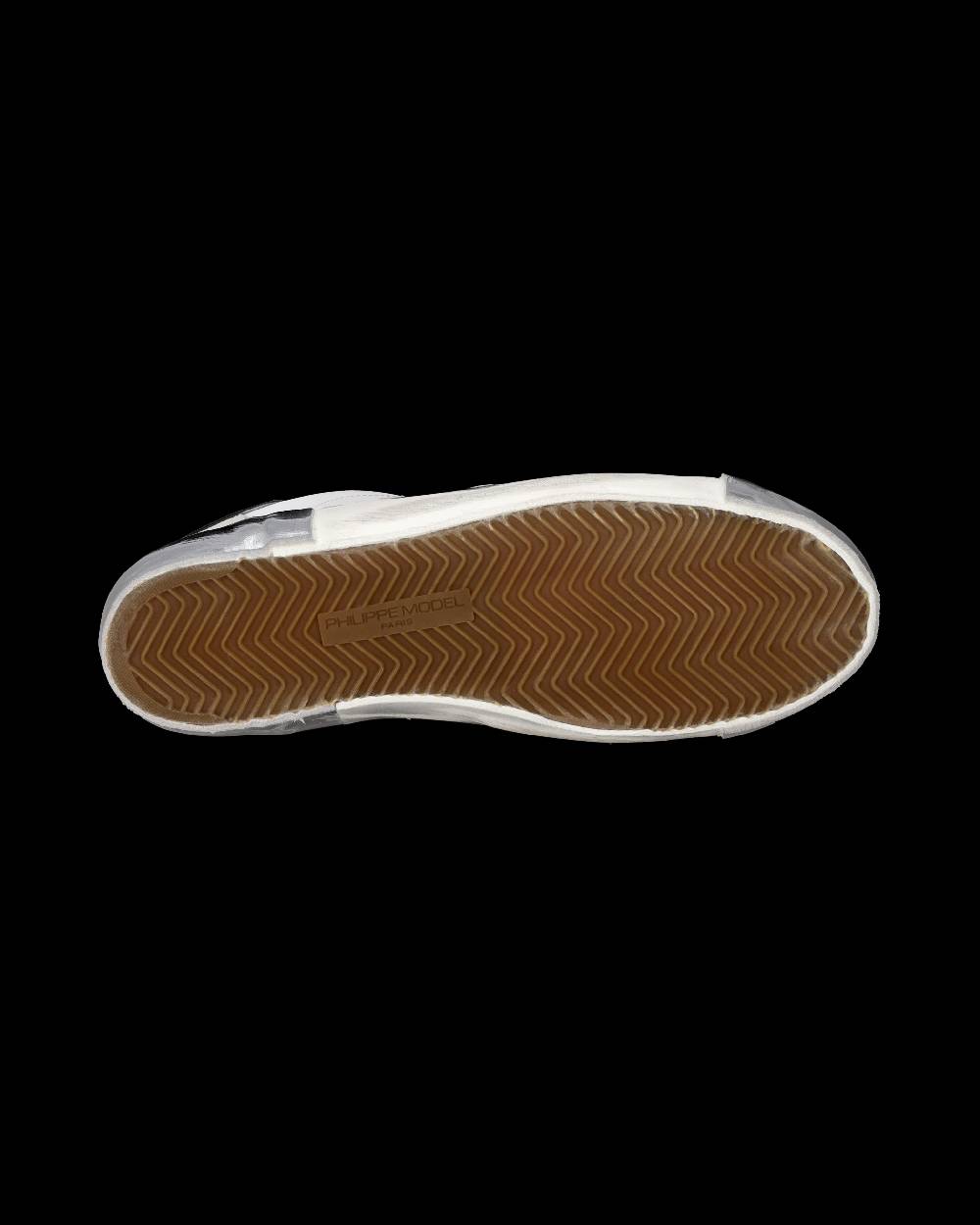 Philippe Model Sneaker bassa Prsx uomo - bianco e argento Online