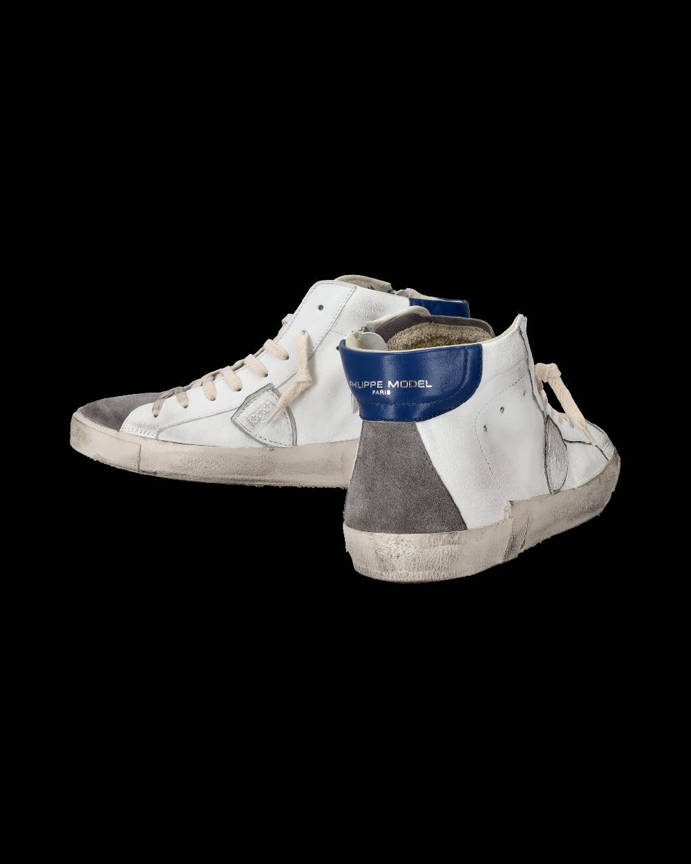 Philippe Model Sneaker high Prsx uomo - bianco e grigio Hotsell