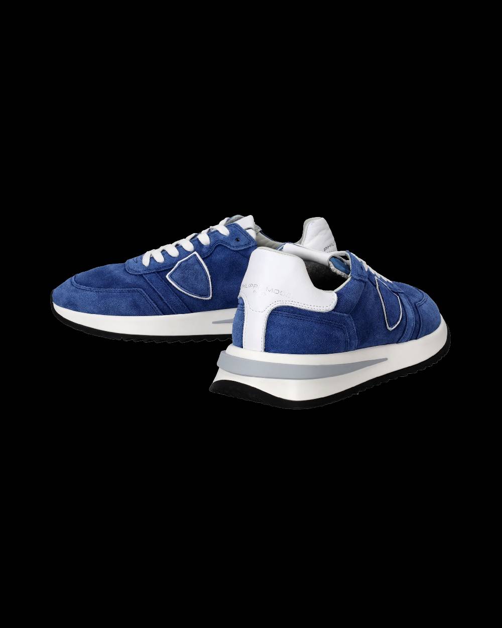 Philippe Model Sneakers Tropez 2.1 Blu Uomo in Pelle Scamosciata Vendite Flash