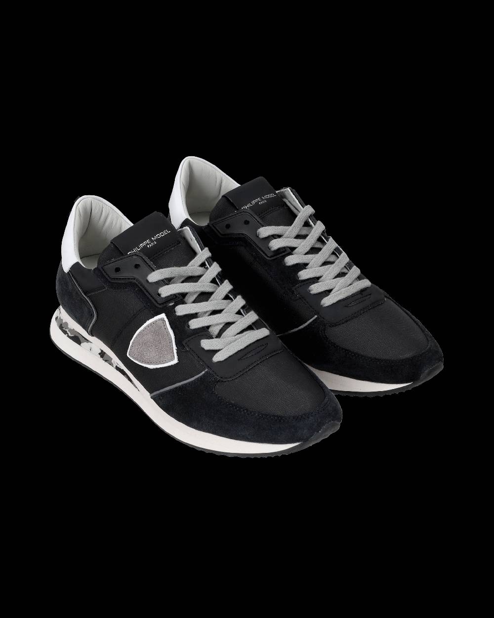 Philippe Model Sneakers Trpx Nere da Uomo in Tessuto Tecnico In Saldo