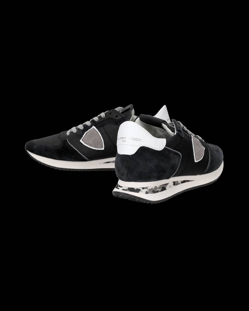 Philippe Model Sneakers Trpx Nere da Uomo in Tessuto Tecnico In Saldo