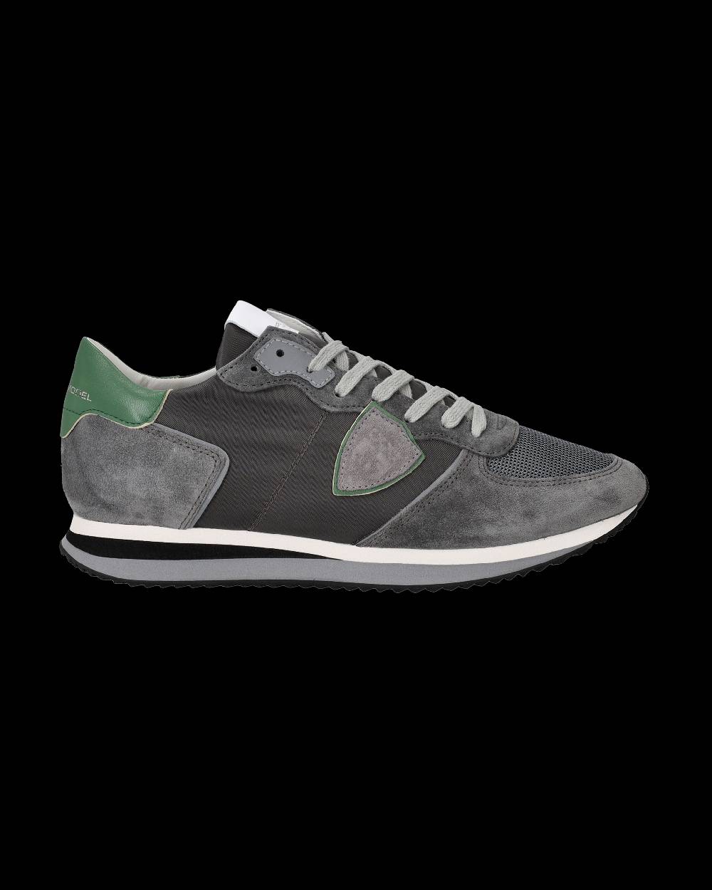 Philippe Model Sneaker basse Trpx uomo - antracite e verde Prezzo di fabbrica