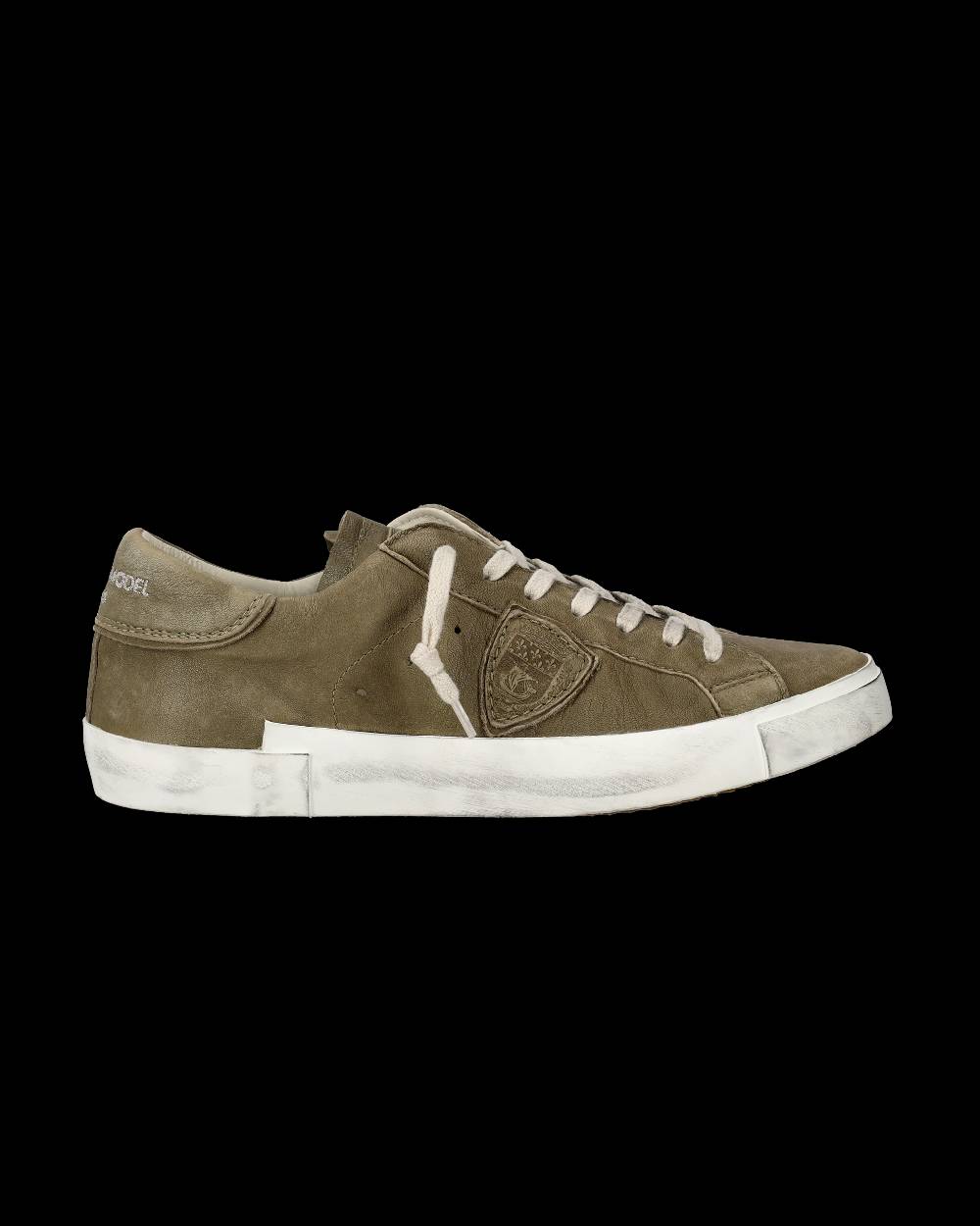 Philippe Model Sneakers Prsx da Uomo Verde in Pelle Morbida Offerta speciale