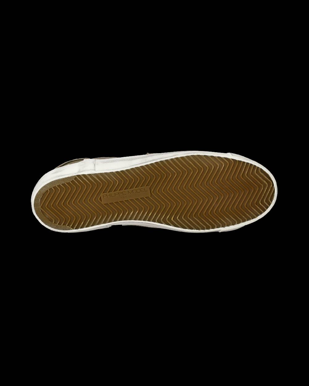 Philippe Model Sneakers Prsx da Uomo Verde in Pelle Morbida Offerta speciale