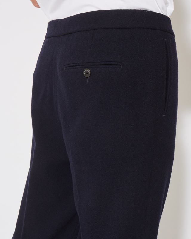 Philippe Model Pantaloni CESAR da Uomo Blu in Lana Flash Sale