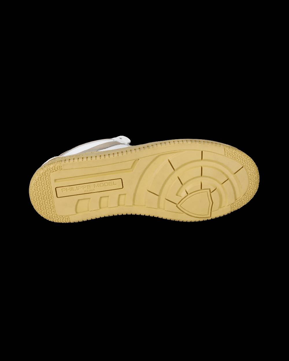 Philippe Model Sneakers Lyon da Uomo Bianche e Gialle in Pelle Riciclata Cyber Monday