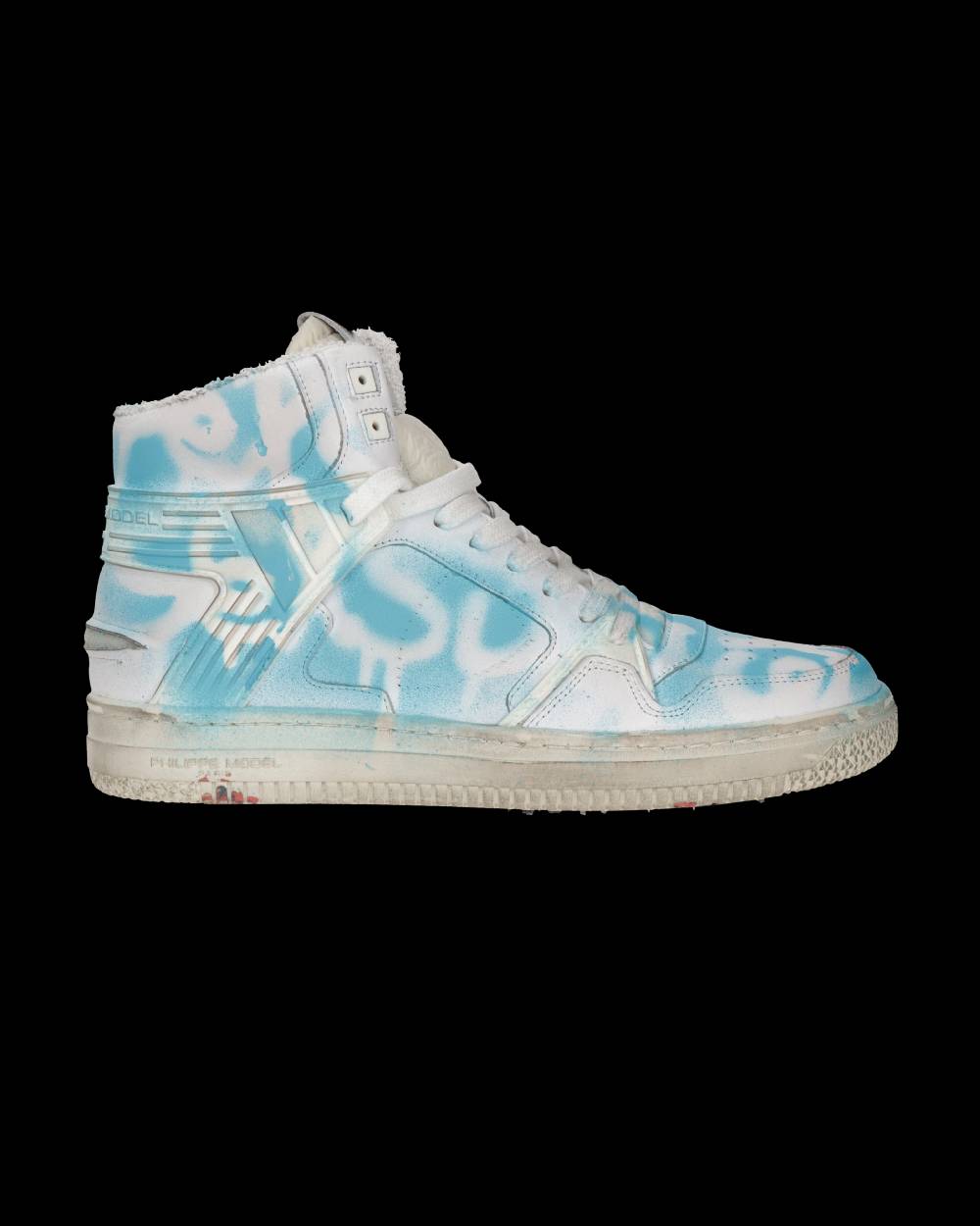 Philippe Model Sneaker mid La Grande donna - bianco e azzurro Offerta San Valentino