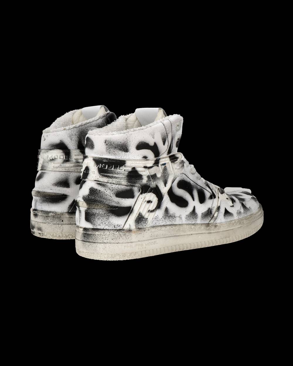 Philippe Model Sneaker mid La Grande donna - bianco e nero Smaltimento dello stoccaggio