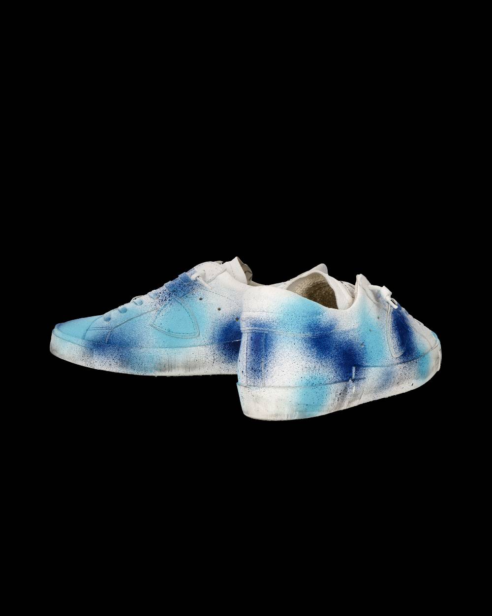 Philippe Model Sneaker bassa PRSX uomo - bianco, blu e azzurro Online Outlet