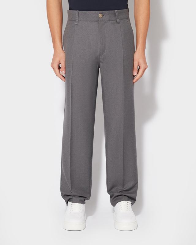 Philippe Model Pantaloni chino Claude da Uomo Grigi in Lana Offerta temporanea