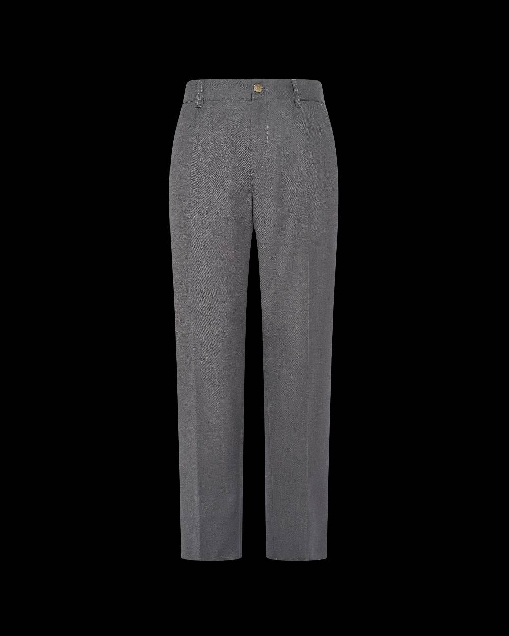 Philippe Model Pantaloni chino Claude da Uomo Grigi in Lana Offerta temporanea