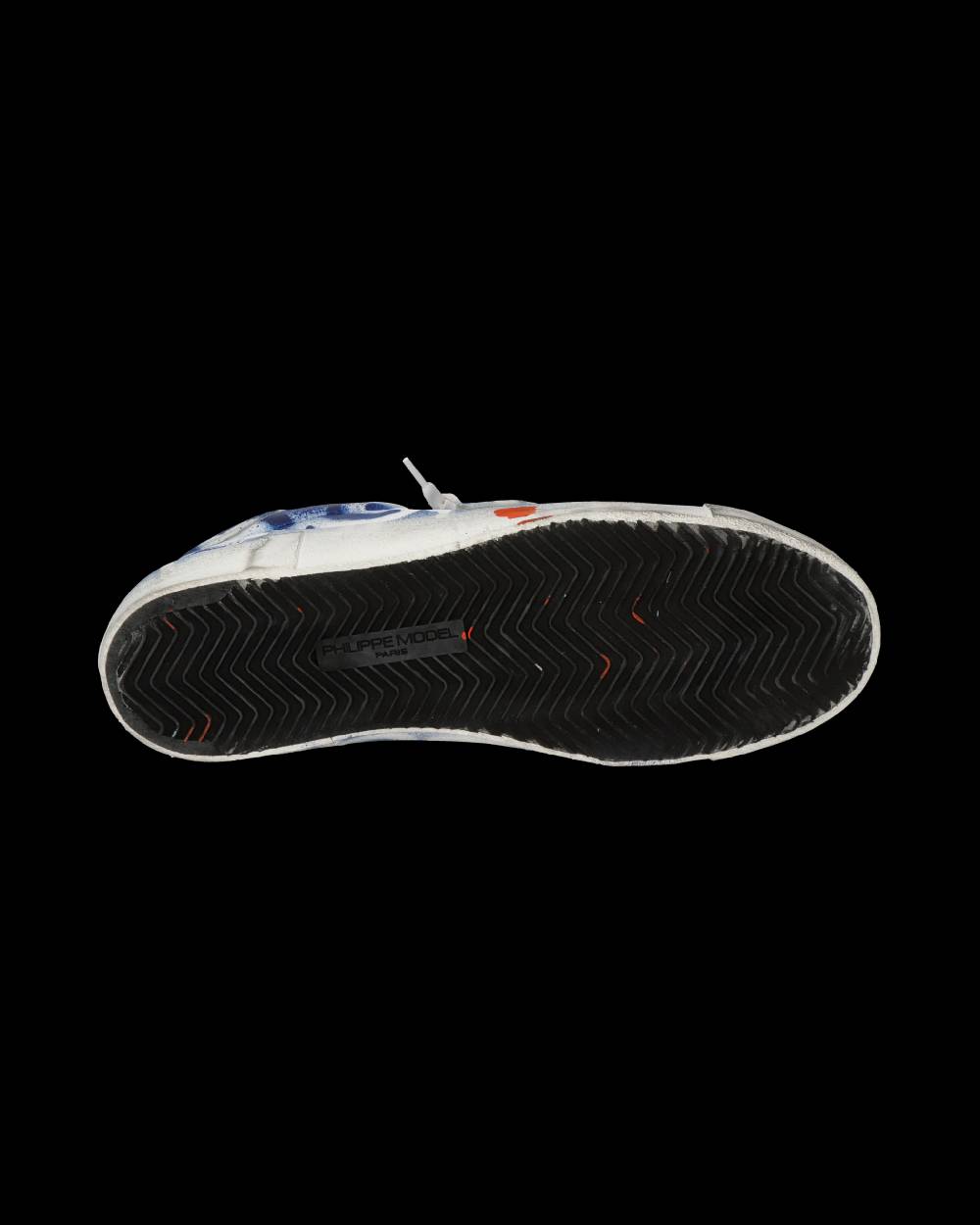 Philippe Model Sneaker bassa PRSX uomo - bianco e blu Offerte esclusive
